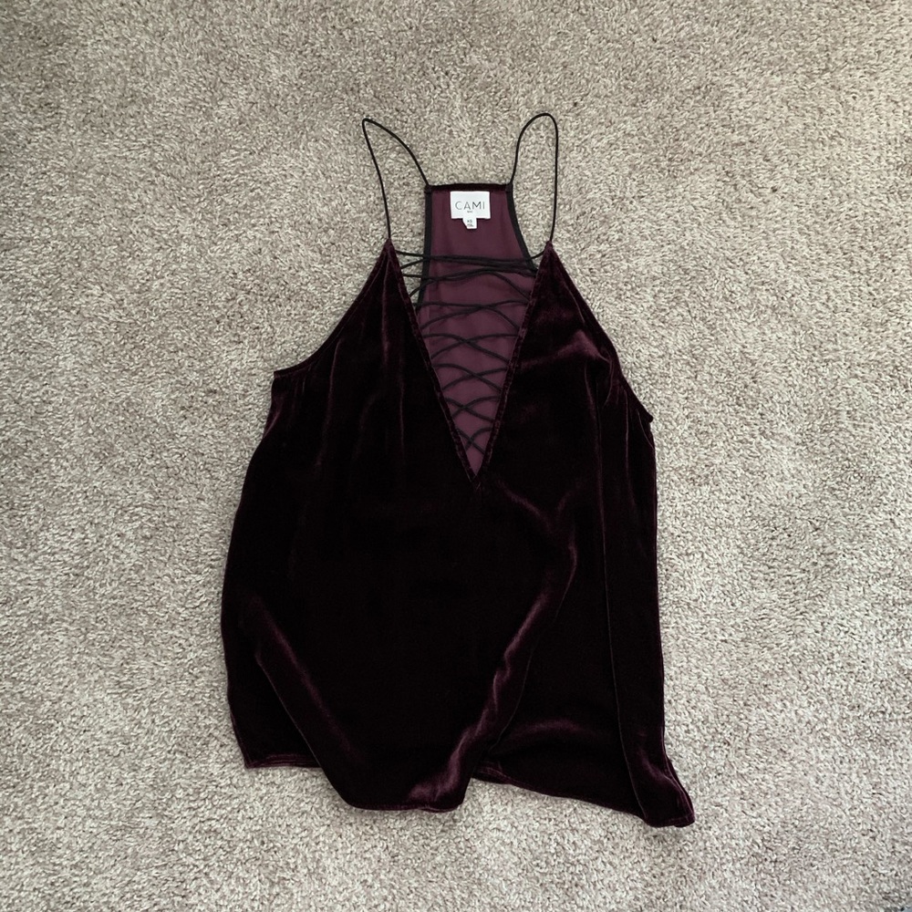 Cami NYC velvet cami